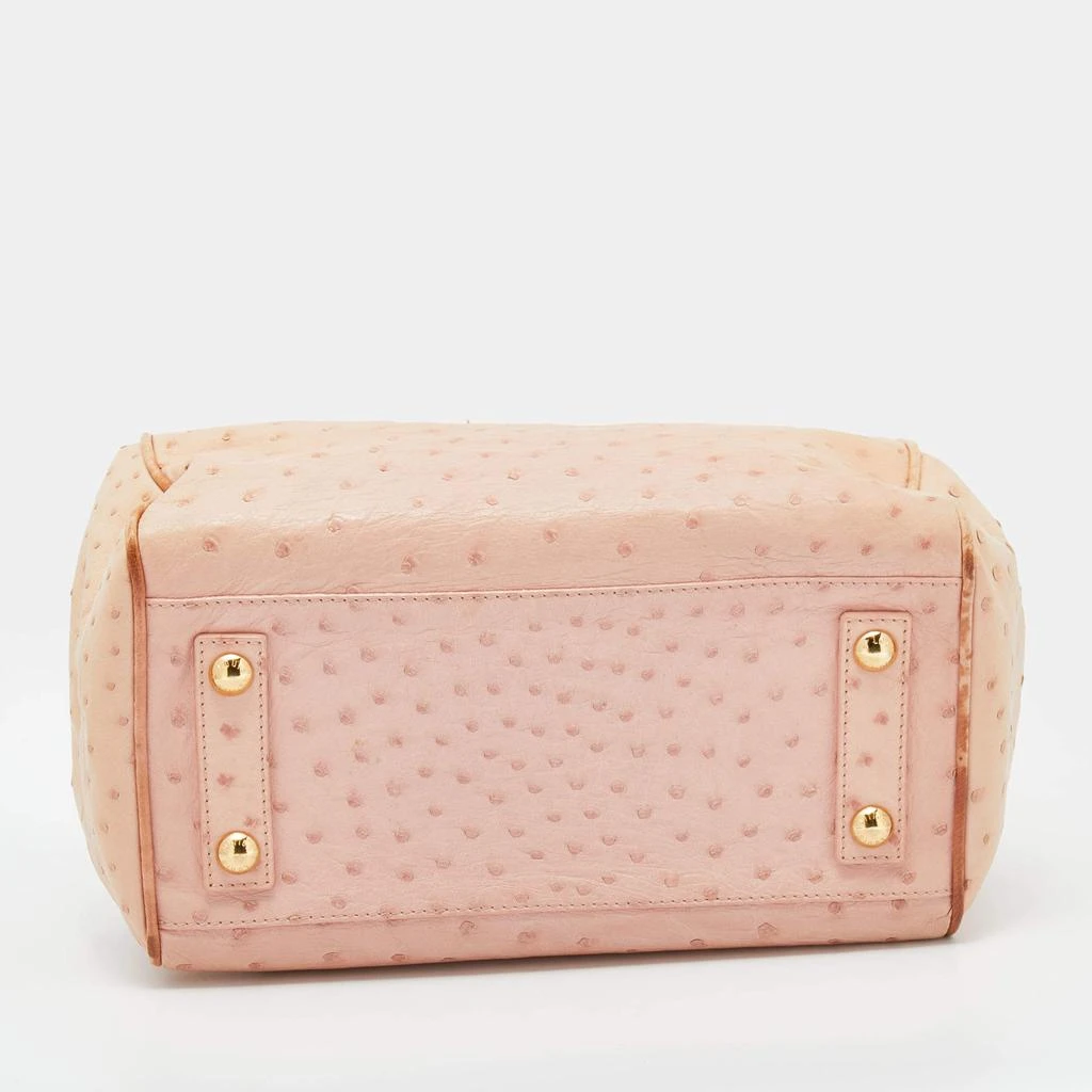 Louis Vuitton Louis Vuitton Poudre Ostrich Limited Edition Frame Speedy Bag 6