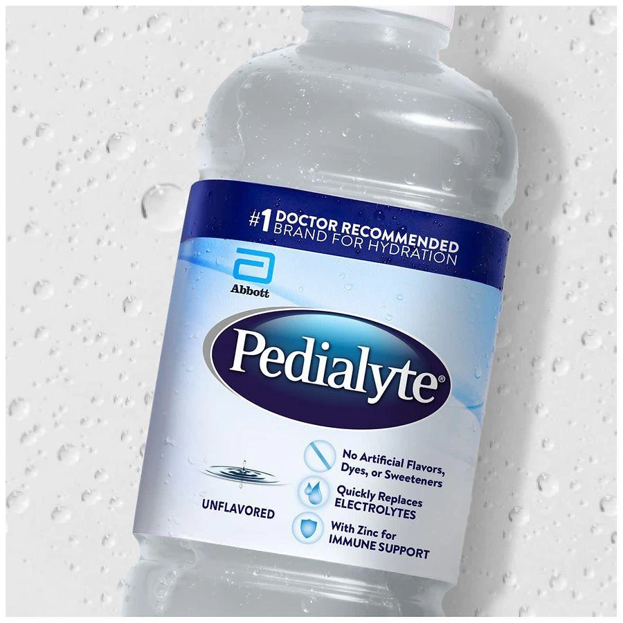 Pedialyte Electrolyte Solution Unflavored 10