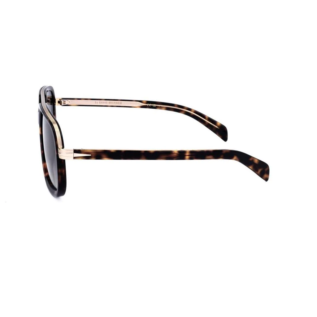 David Beckham David Beckham Men's Brown Aviator Sunglasses 3