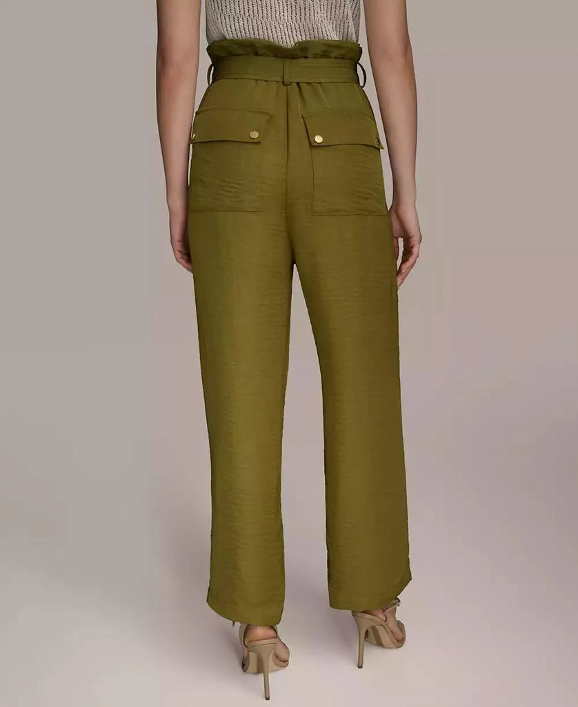 Donna Karan Women's Paperbag-Waist Ankle Pants 2