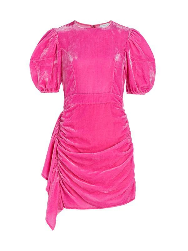 Rhode Pia Velvet Minidress 6