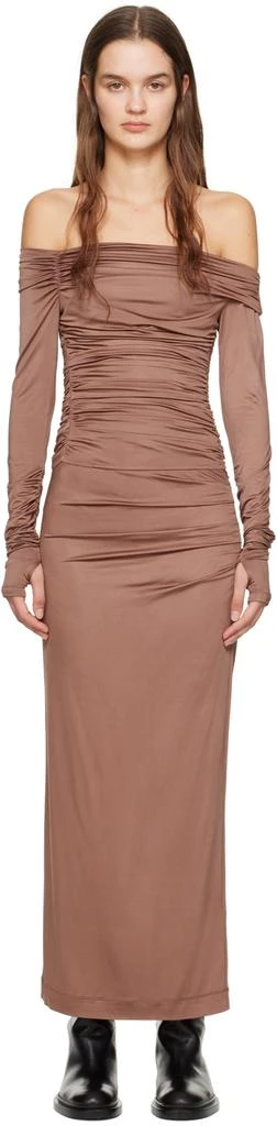 long sleeve dress wedding Elegant Soft Satin Wedding Dress with Long Sleeves,Simple Wedding Dress,WD00621, US12 / Ivory