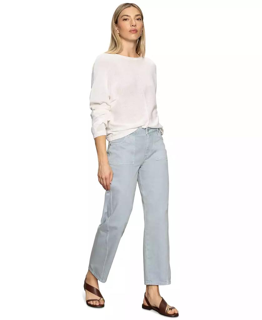 Sanctuary Women's Boat-Neck Dolman-Sleeve Sweater