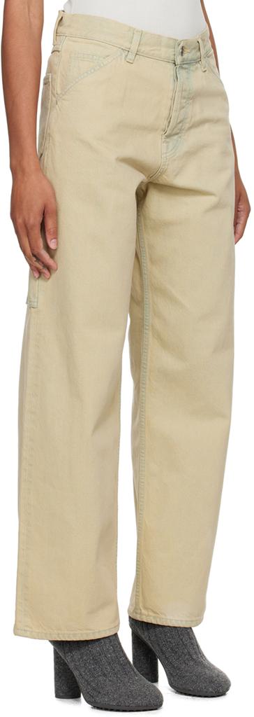 Filippa K Beige Baggy Jeans