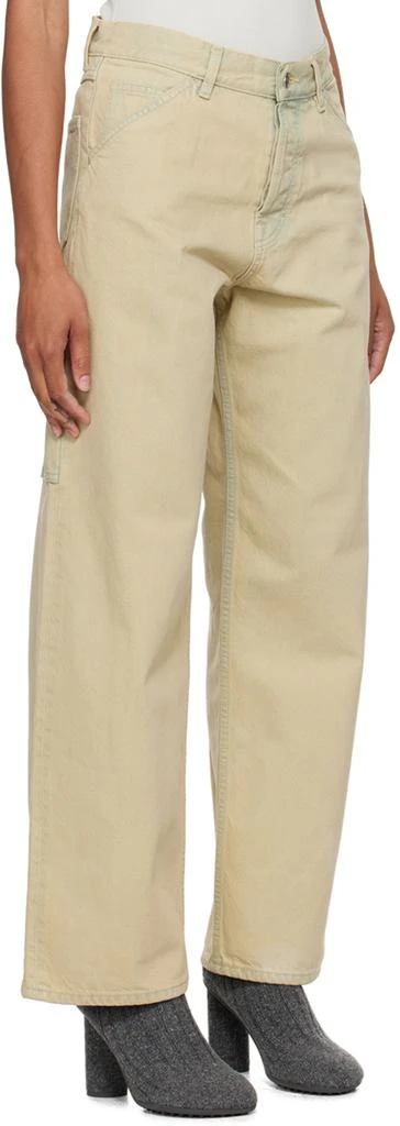 Filippa K Beige Baggy Jeans 2