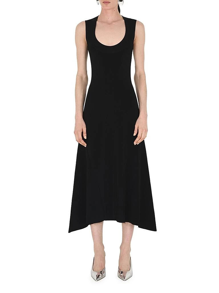 Galvan Claudia Sleeveless Midi-Dress 1