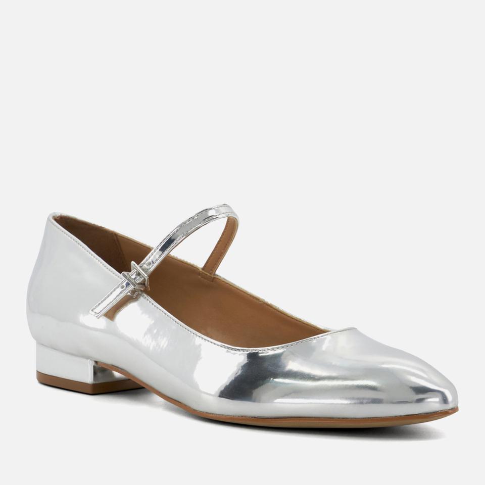Dune DUNE LONDON WOMEN'S HIPPLIE PATENT-LEATHER MARY JANE FLATS