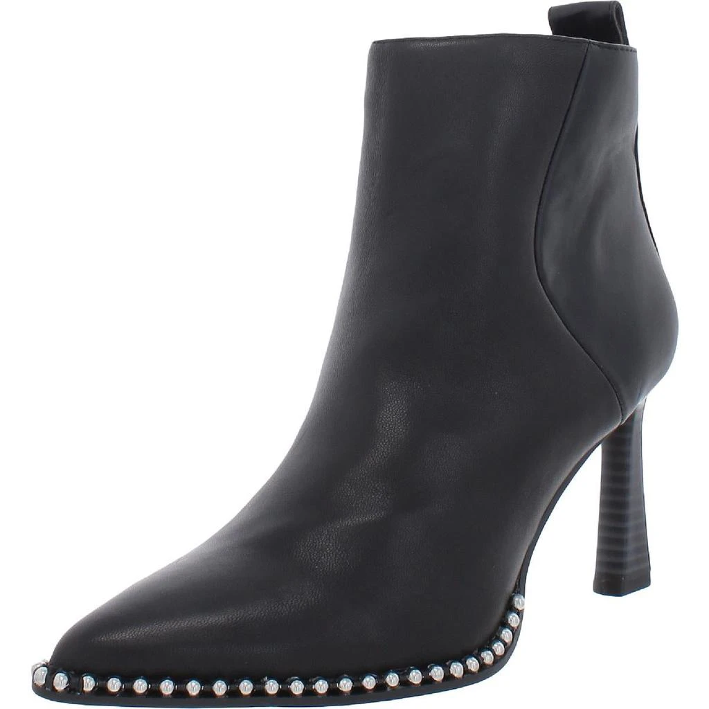 BCBG BEYA Womens Leather Ankle Boots 1