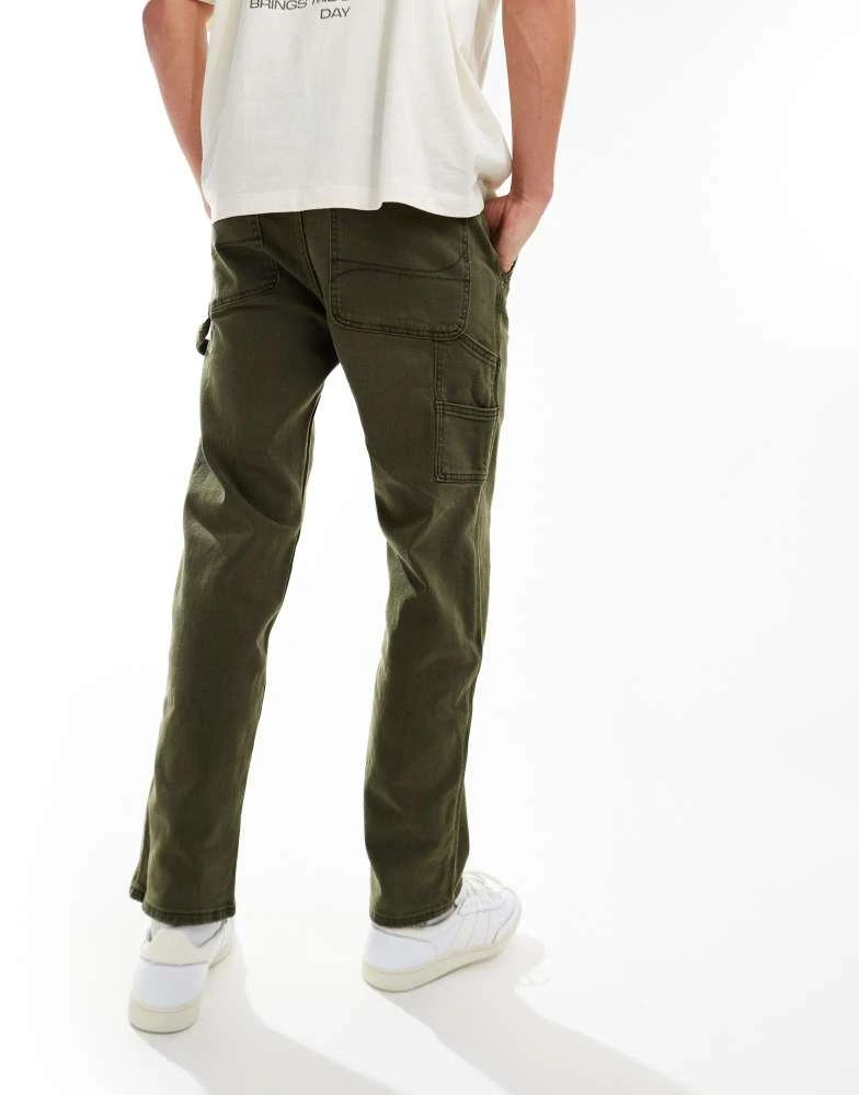 HOLLISTER Hollister loose fit carpenter jeans in mid wash 5