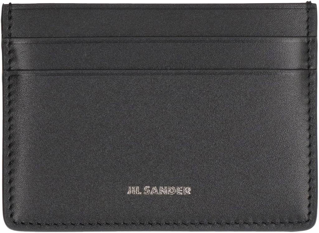 【送料関税込】Jil Sander Folded Card Holder soft-calf-leather-folded-card-