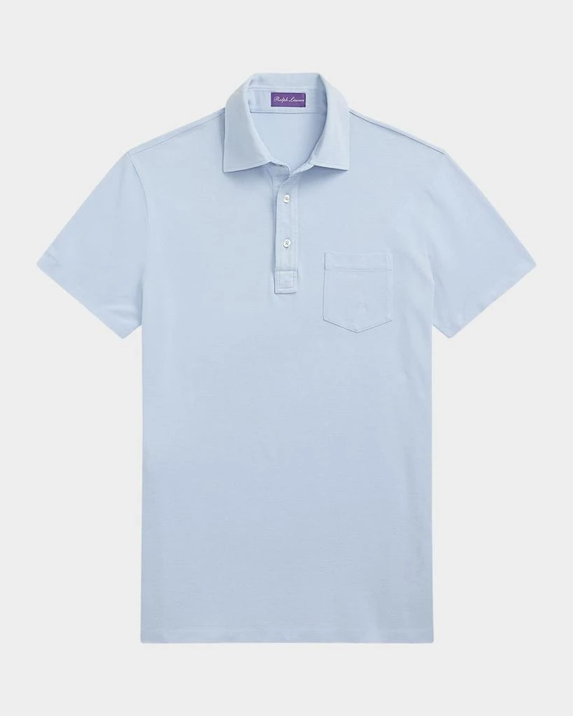 Ralph Lauren Men's Custom Slim Pique Polo Shirt 1