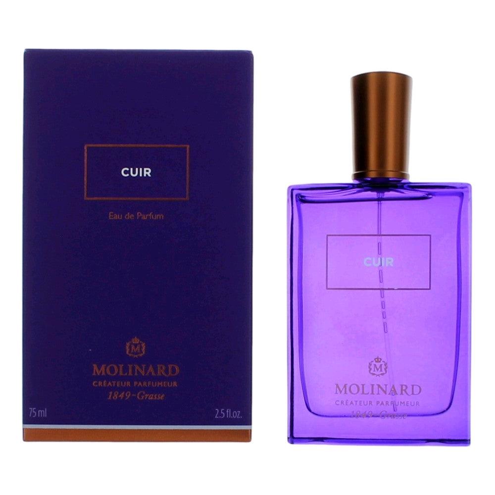 MOLINARD Cuir by , 2.5 oz Eau de Parfum Spray for Women