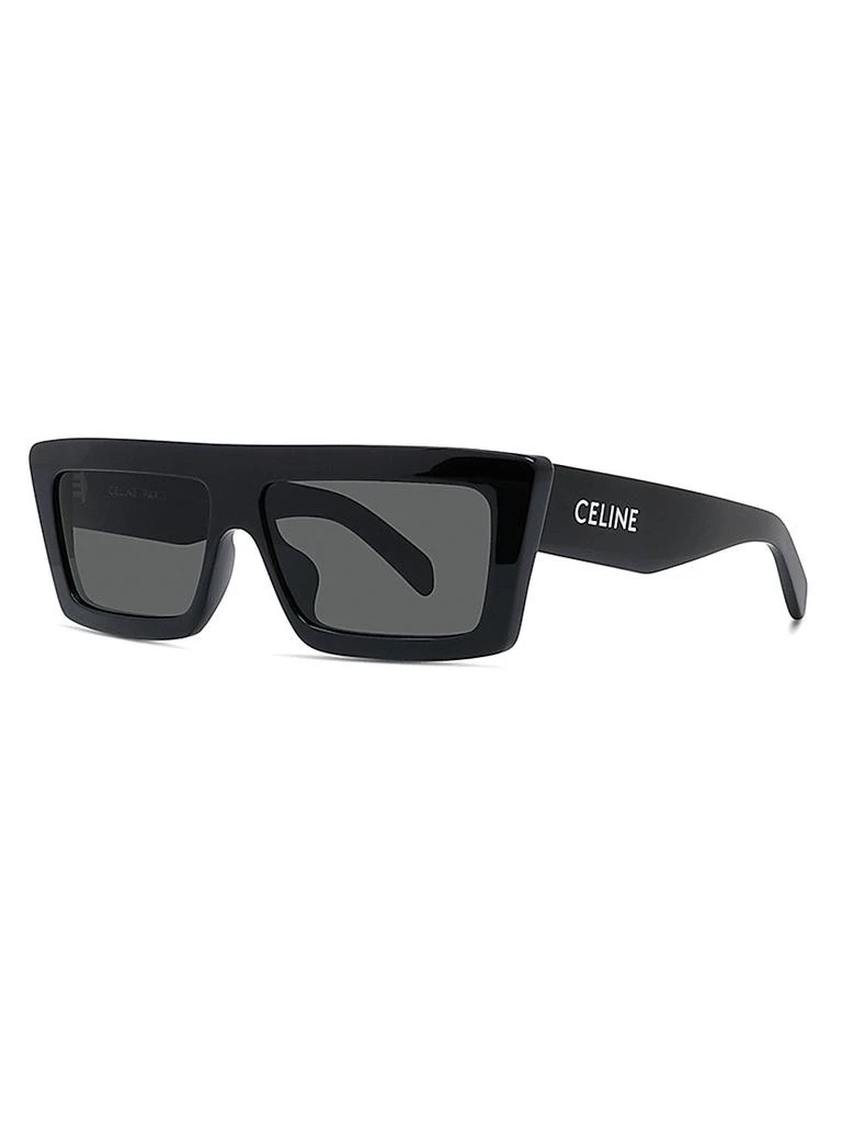 Celine 57MM Flat-Top Rectangular Sunglasses 2