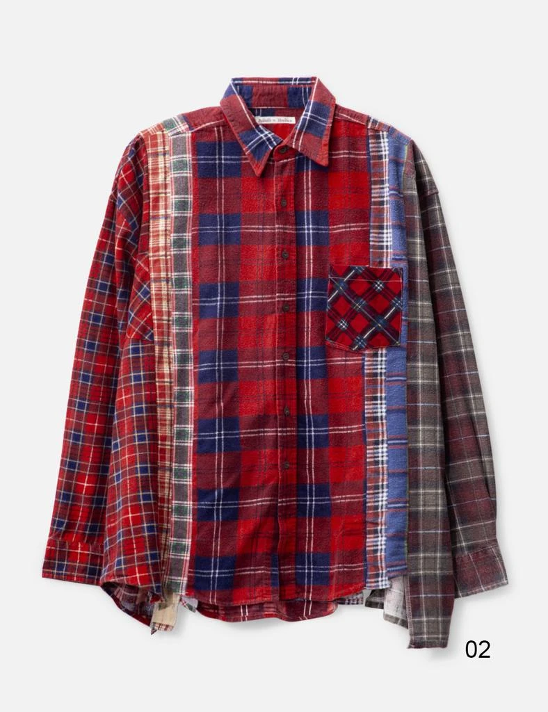 Needles 7 Cuts Wide Flannel Shirt 7