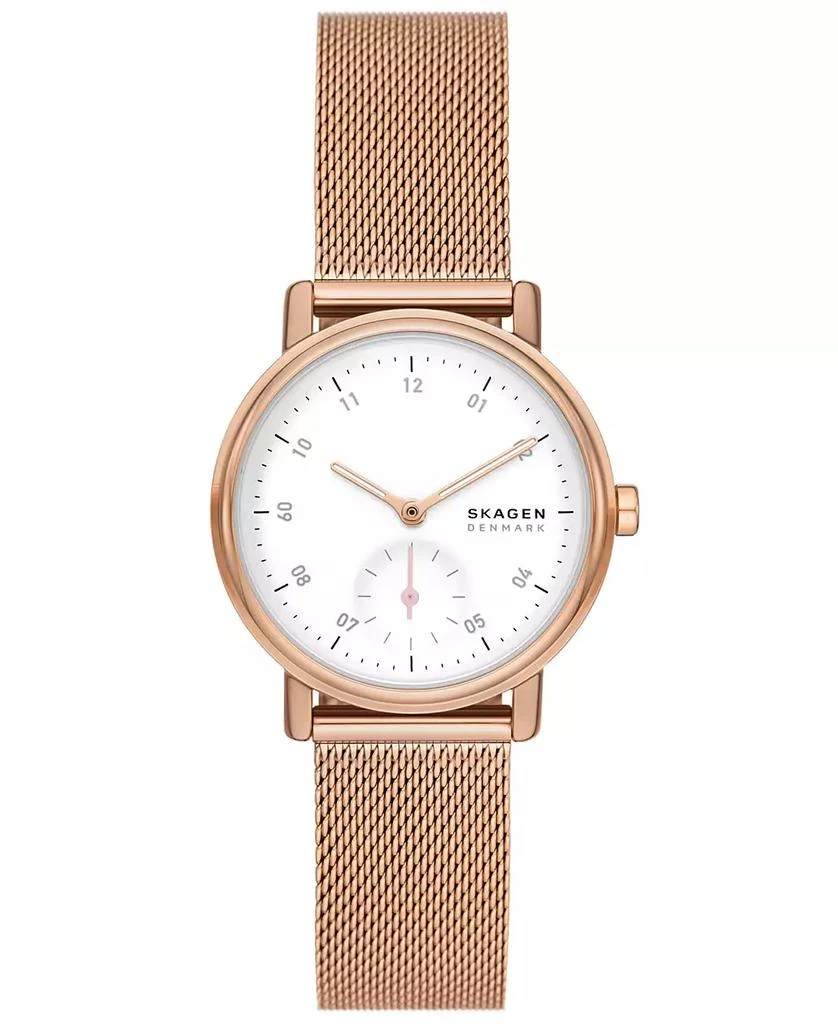 Skagen Women's Kuppel Lille Quartz Three Hand Rose Gold-Tone Stainless Steel Watch, 32mm 1