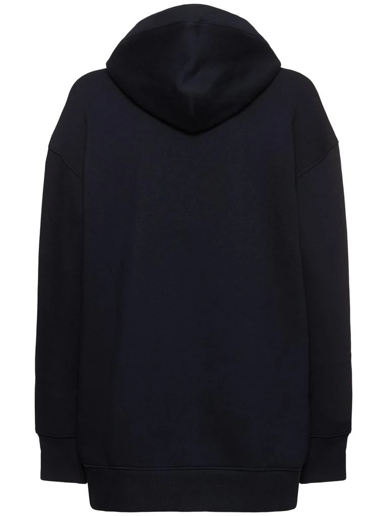 'S MAX MARA Musa Jersey Logo Oversized Hoodie 3