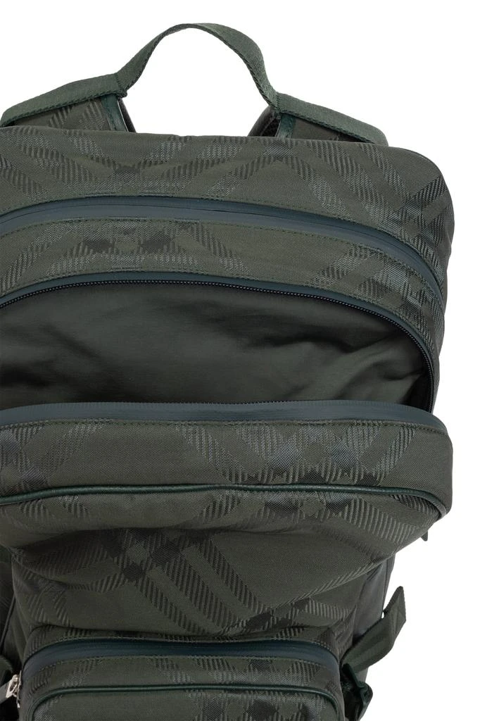 Burberry Backpack with signature check 5