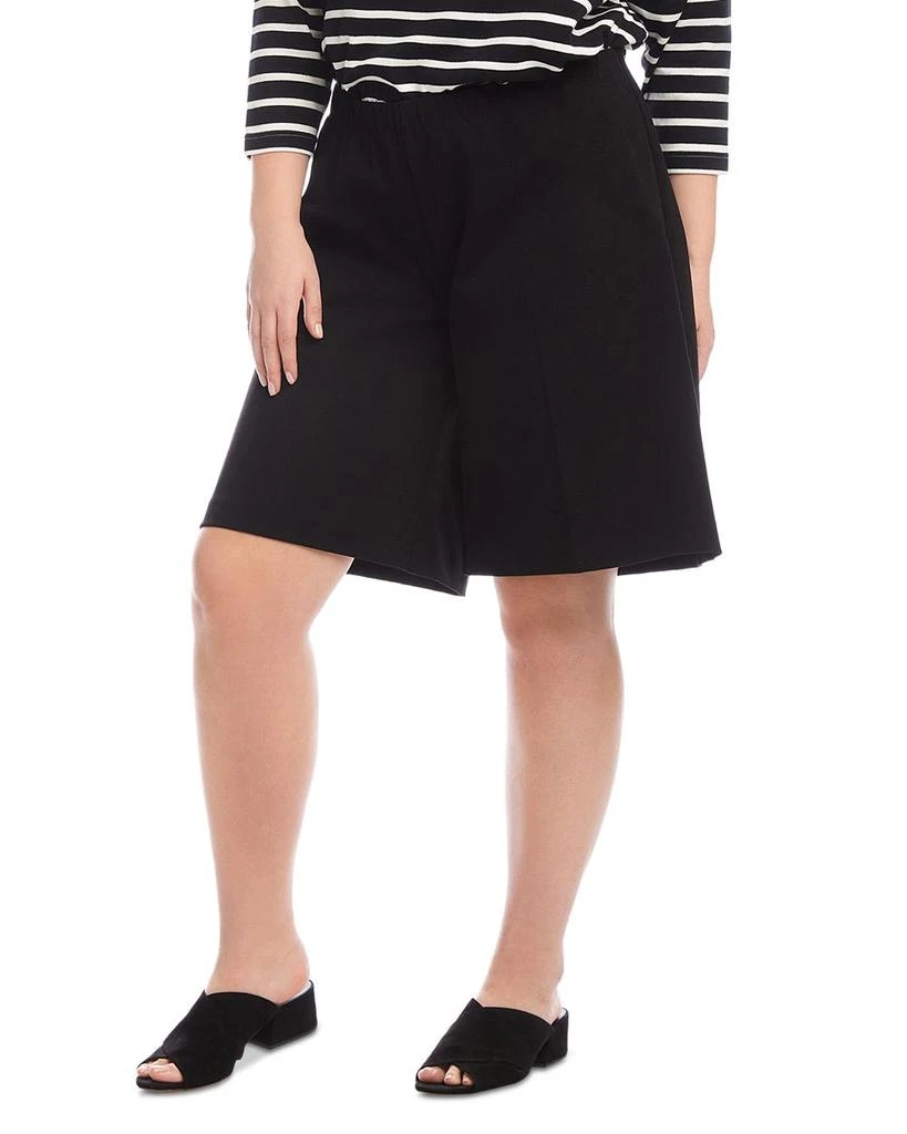 Karen Kane Plus Size A Line Shorts 3