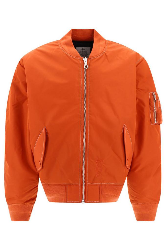 ジャケット・アウター Stussy Built reversible bomber jacket S Stüssy Black & Orange Built Reversible Bomber Jacket Stussy