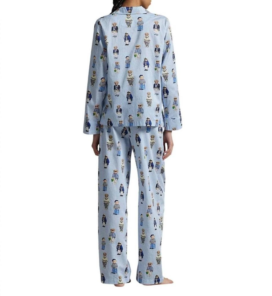 Ralph Lauren Polo Ralph Lauren - Bear Cotton Long-Sleeve Pajama Set 2