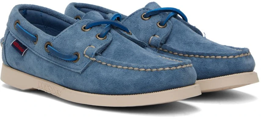 SEBAGO Indigo Portland Suede Loafers 4