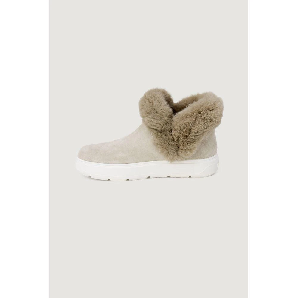 Love Moschino Beige Leather Sneaker 4
