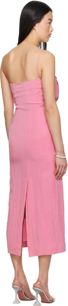 BLUMARINE Pink Sheath Midi Dress 3