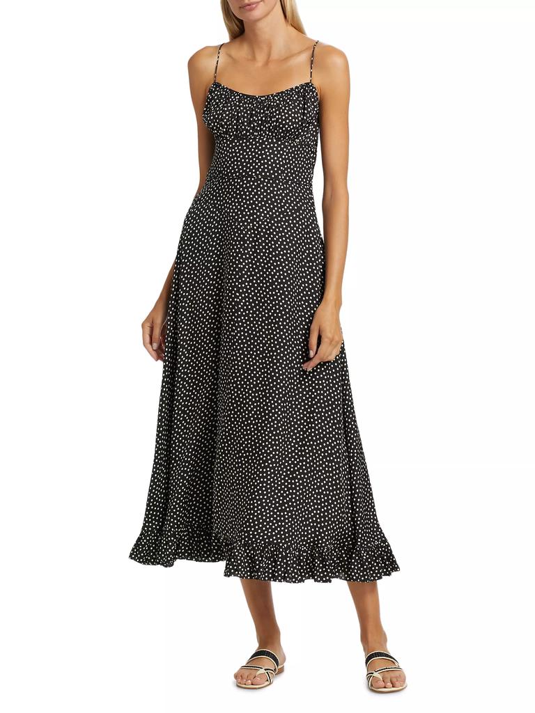 DÔEN Rosaria Silk-Blend Dress