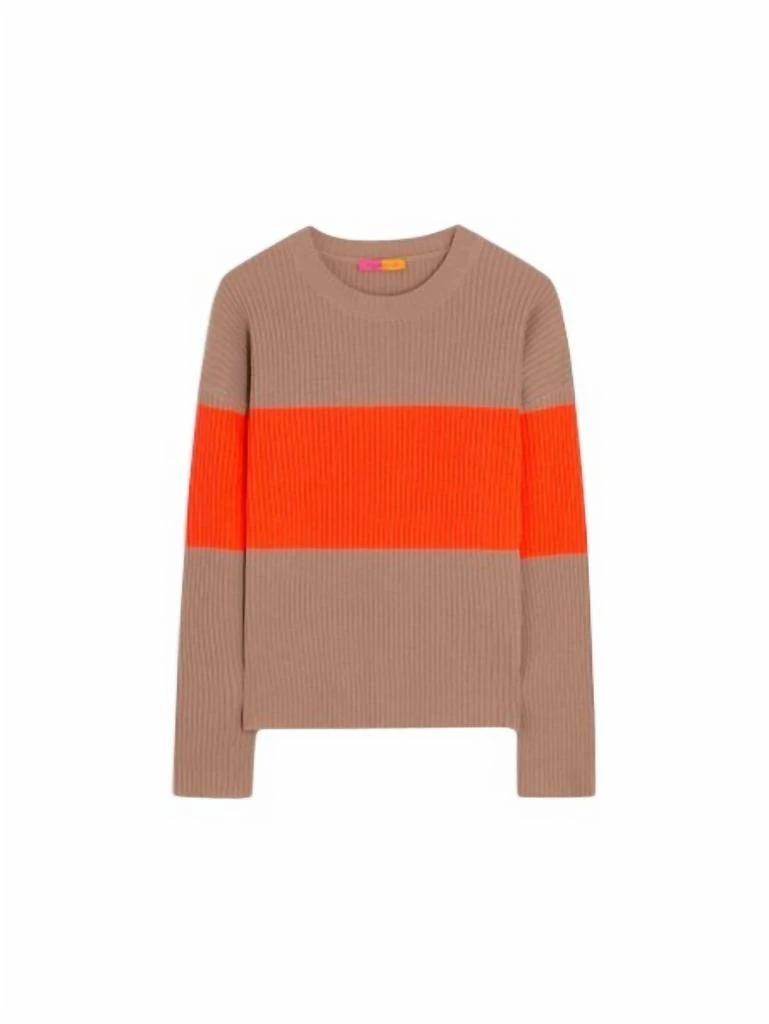 VILAGALLO Vilagallo - COLOR BLOCK PULLOVER 3