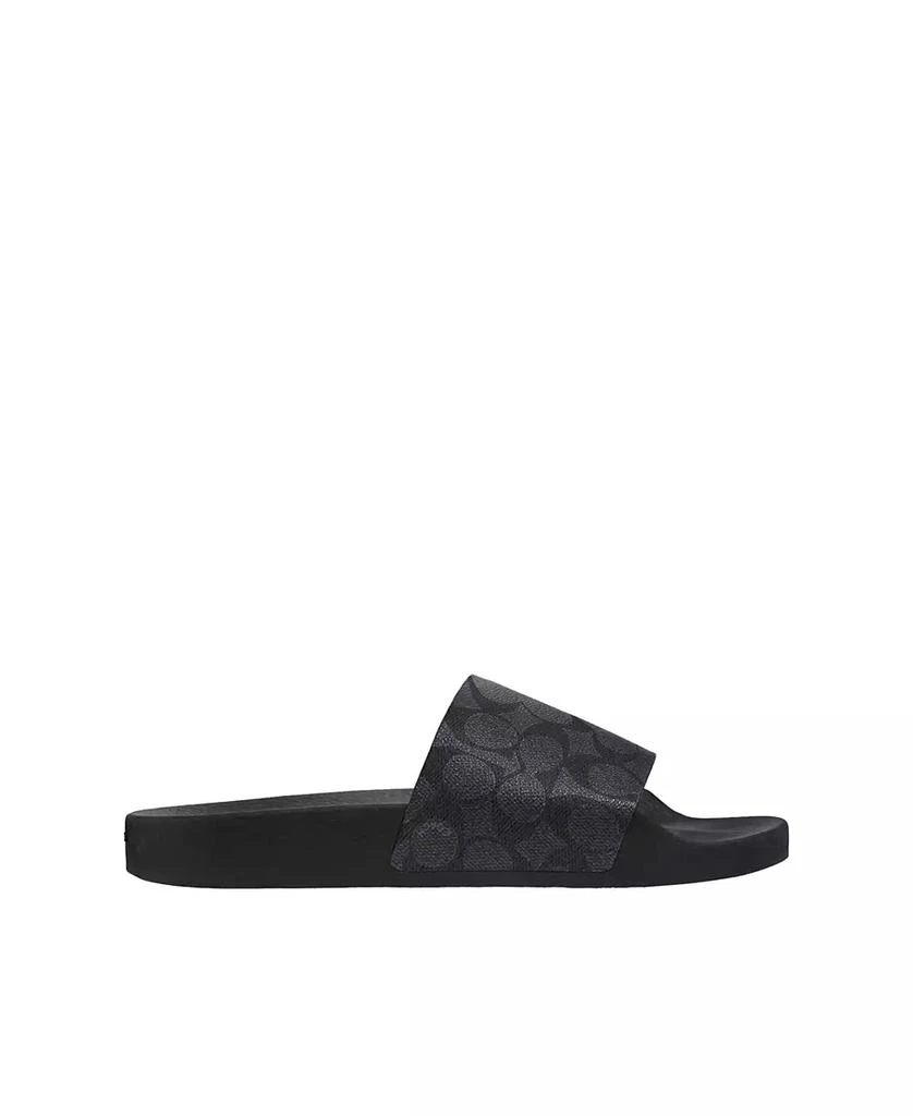 Coach Men's Signature Coated Canvas Pool Slide 6