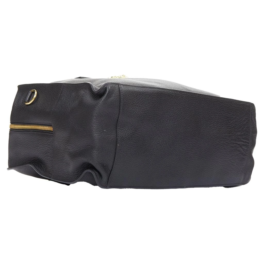 Versace Medusa Palazzo black calfskin g emblem laptop briefcase bag 6
