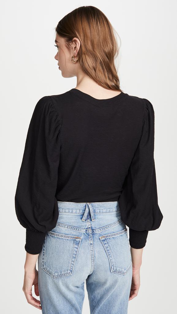 Nation LTD Loren Smocked Tee