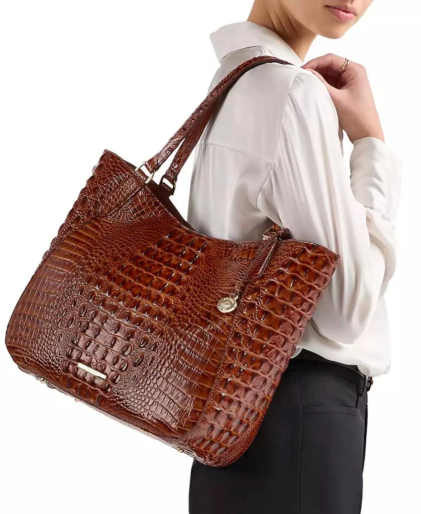 Brahmin Aliza Melbourne Large Leather Tote 5