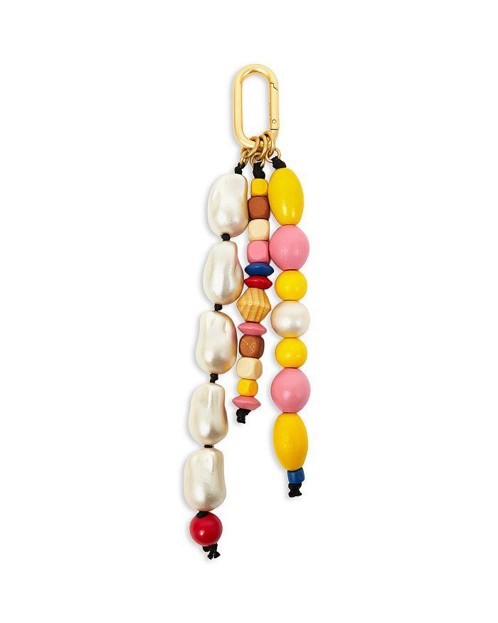 Clare V Multi Beaded Key Fob