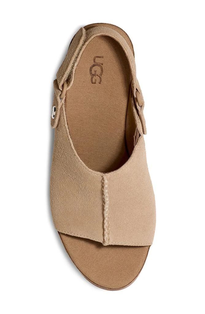 UGG Abbot Wedge Slingback Sandal 5