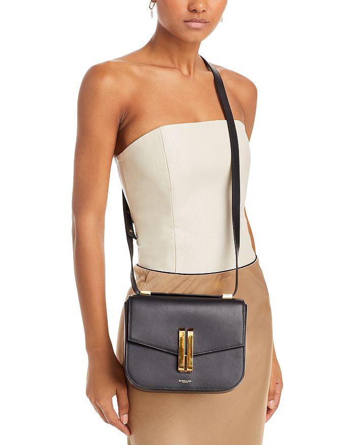 Demellier Vancouver Leather Crossbody Bag