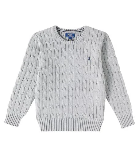 Ralph Lauren Cable-knit cotton sweater 1