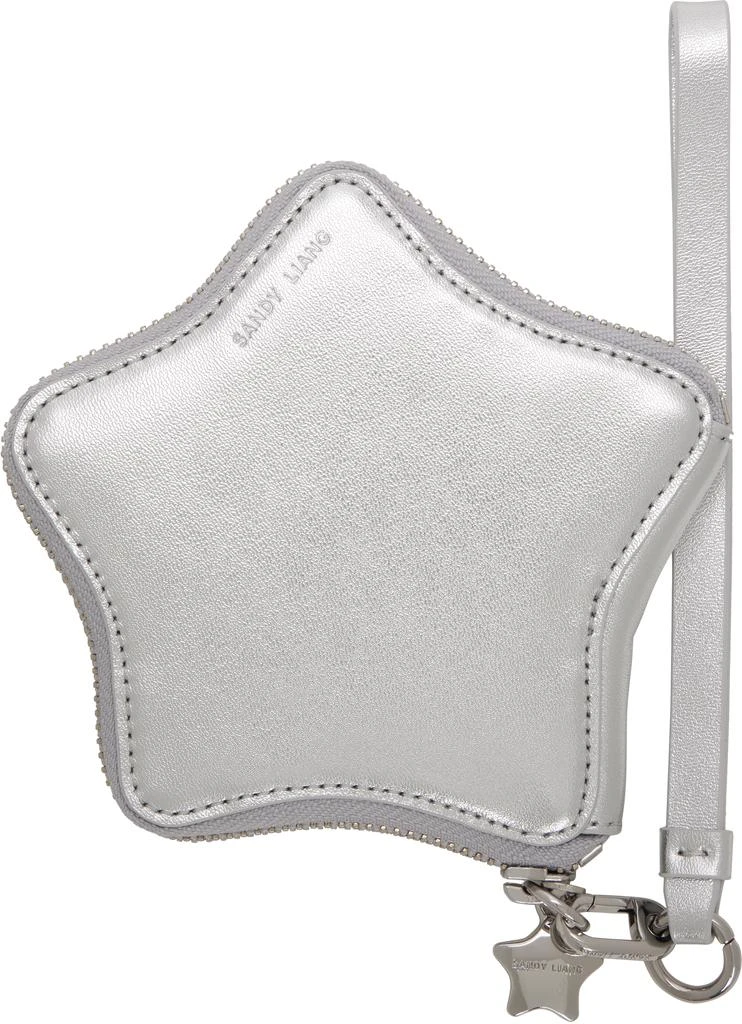 Sandy Liang Silver Star Pouch 1