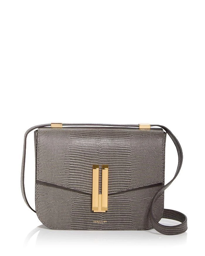 Demellier Vancouver Embossed Leather Crossbody Bag 1