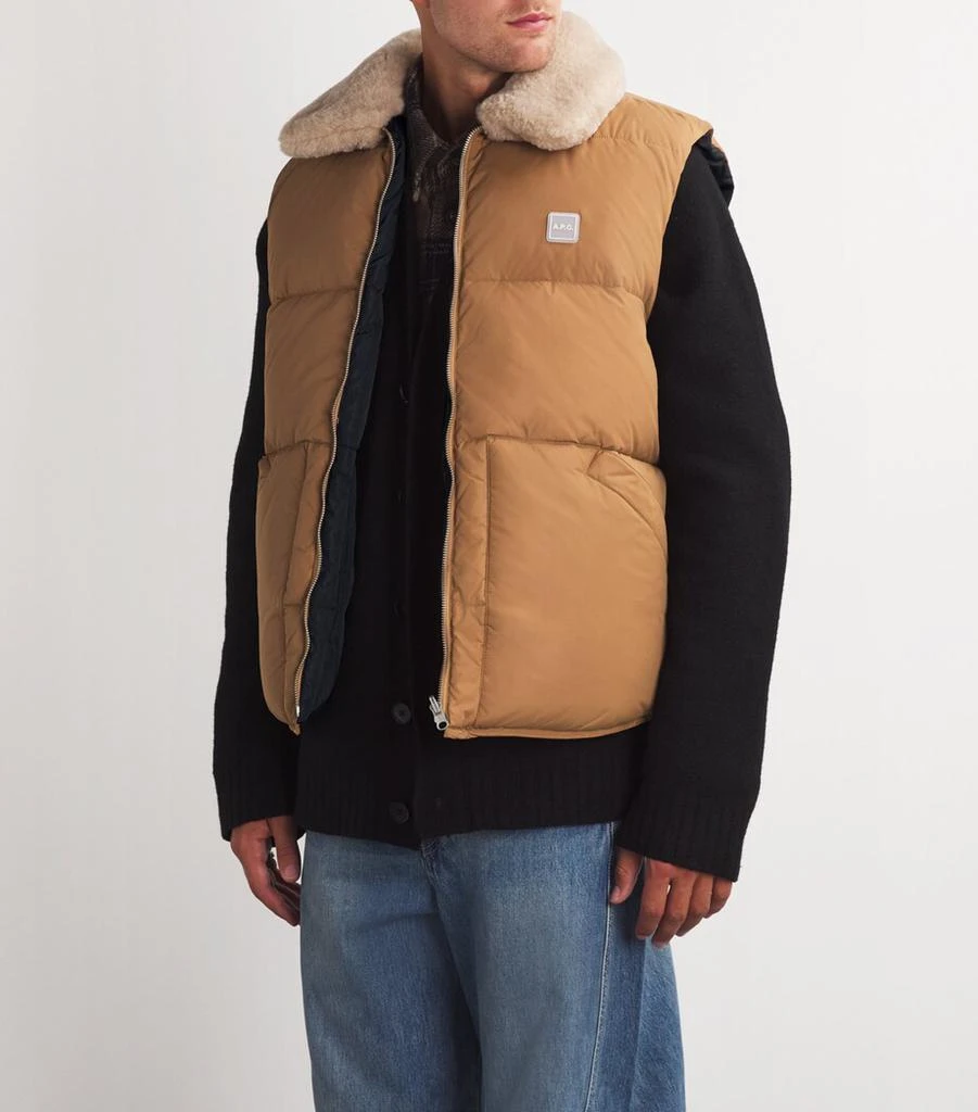 A.P.C. Teddy Reversible Gilet 3