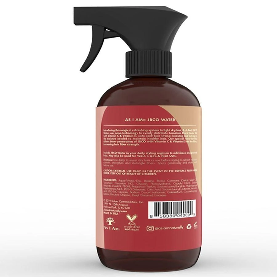 As I Am Jamaican Black Castor Oil Water Honey and Almond 2