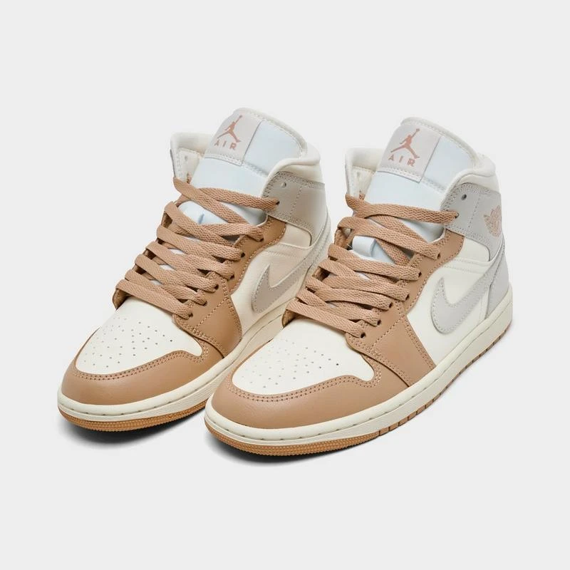 Jordan Womens Air Jordan Retro 1 Mid Casual Shoes 2