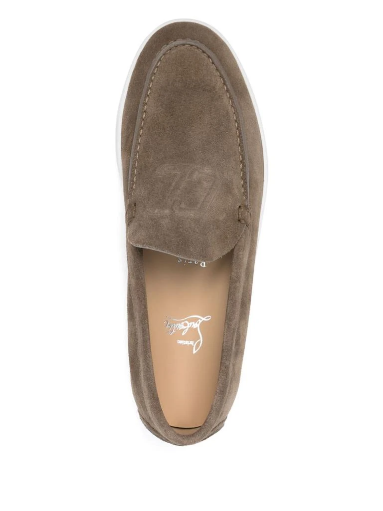 Christian Louboutin PATENT CALF LEATHER FLAT SHOES 2