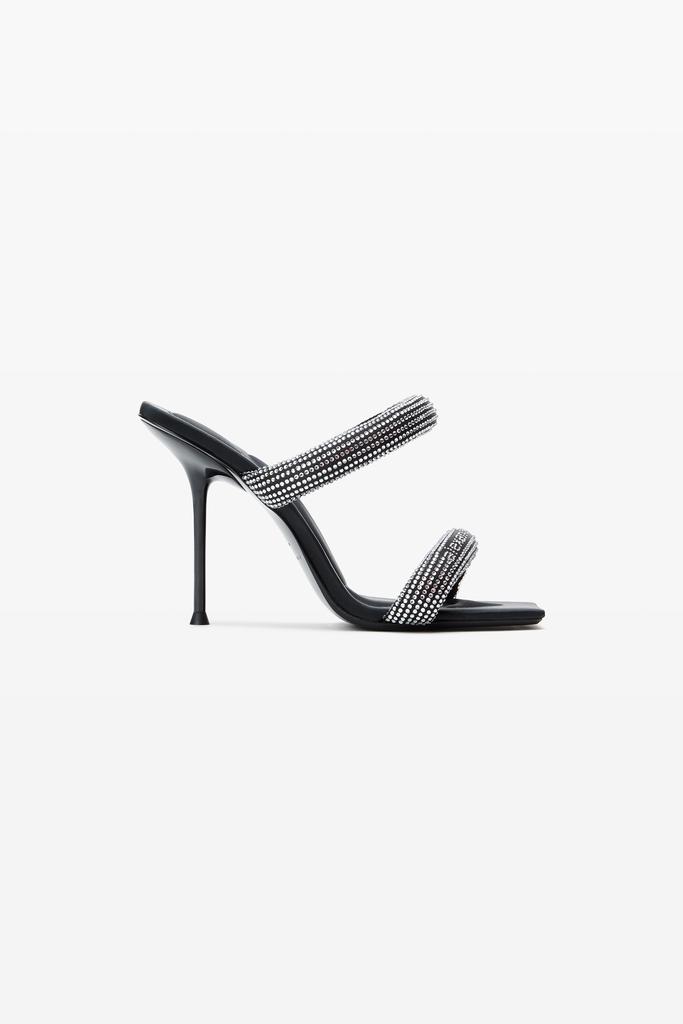 Alexander Wang Black AW Nylon Wedge Heeled Sandals - Shoes