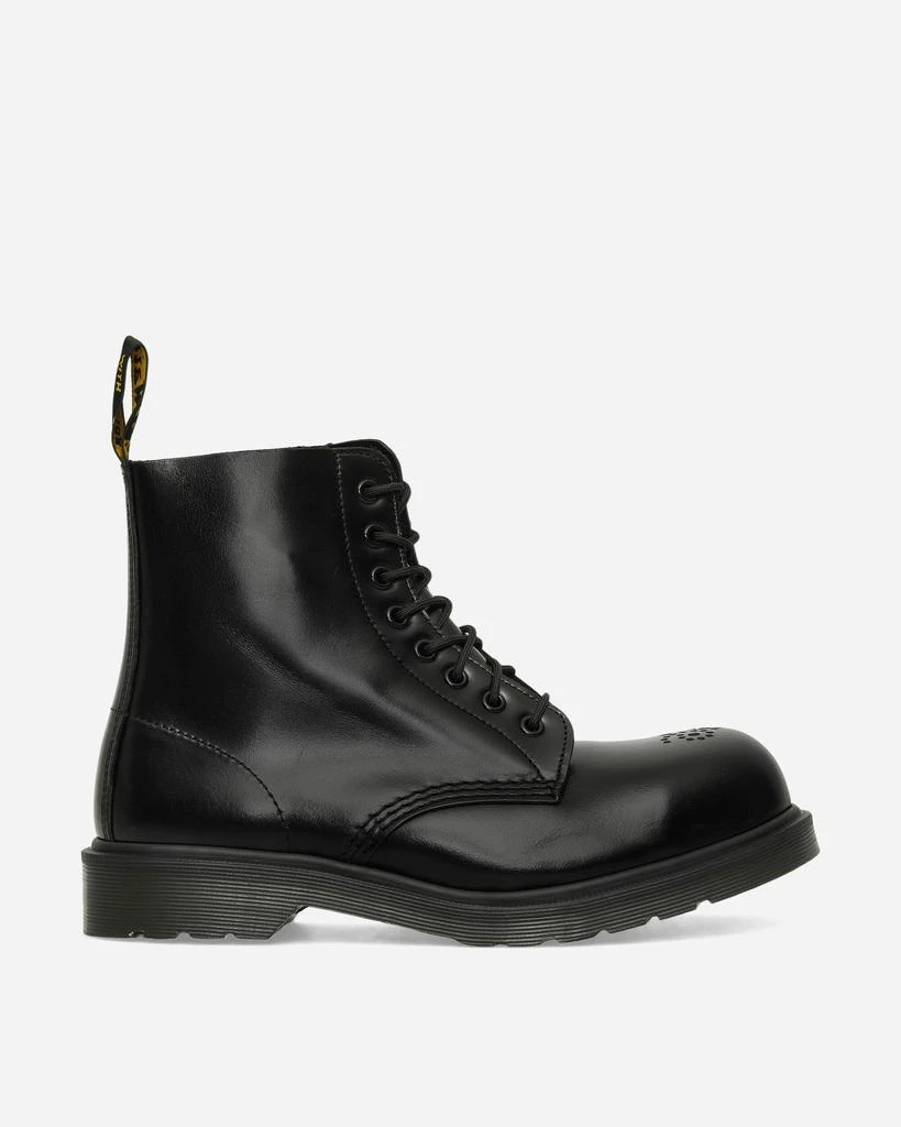 Dr. Martens 1460 Analine Leather Steel Toe Boots Black 1