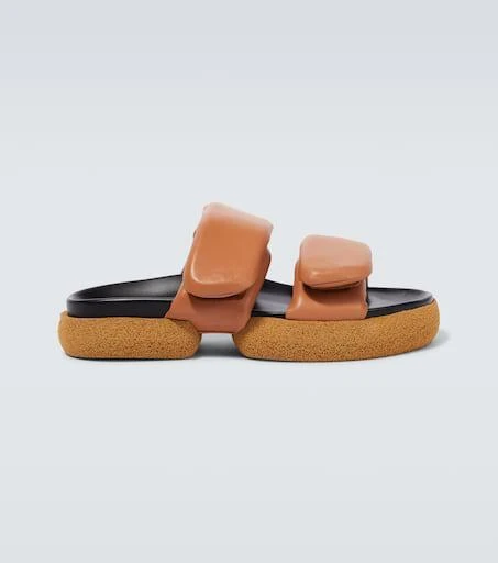 Dries Van Noten Leather platform sandals 1