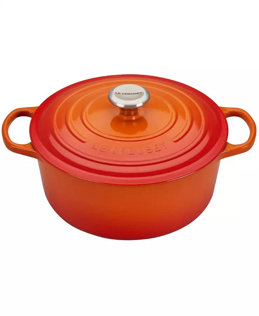 Le Creuset Signature Enameled Cast Iron 5.5 Qt. Round Dutch Oven 1