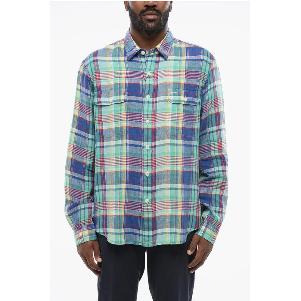 Ralph Lauren Polo Ralph Lauren Plaid Check Linen Saharan Shirt