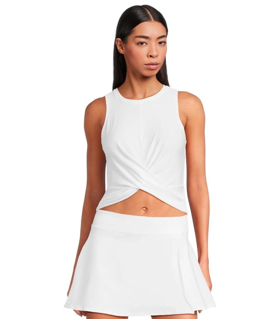 Beyond yoga Featherweight Center Stage Cropped Tank 1