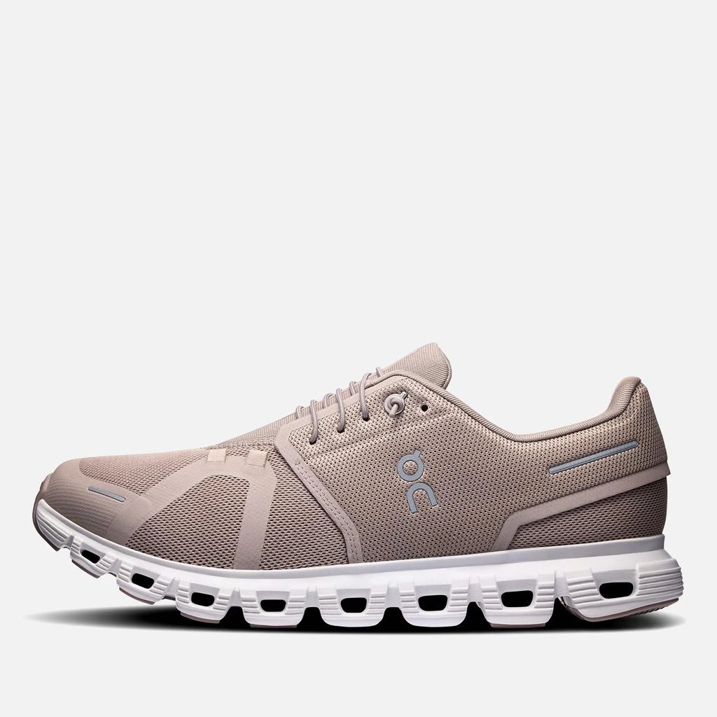 On Men's Cloud 6 Running Trainers - Fog/White 3